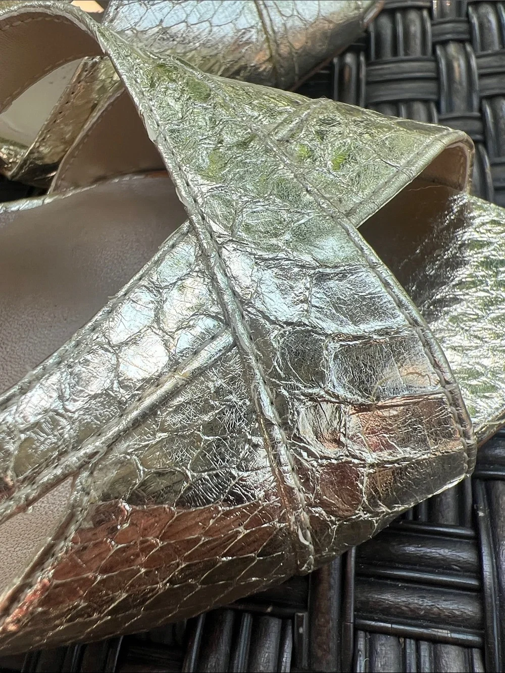Michael Kors shimmery gold